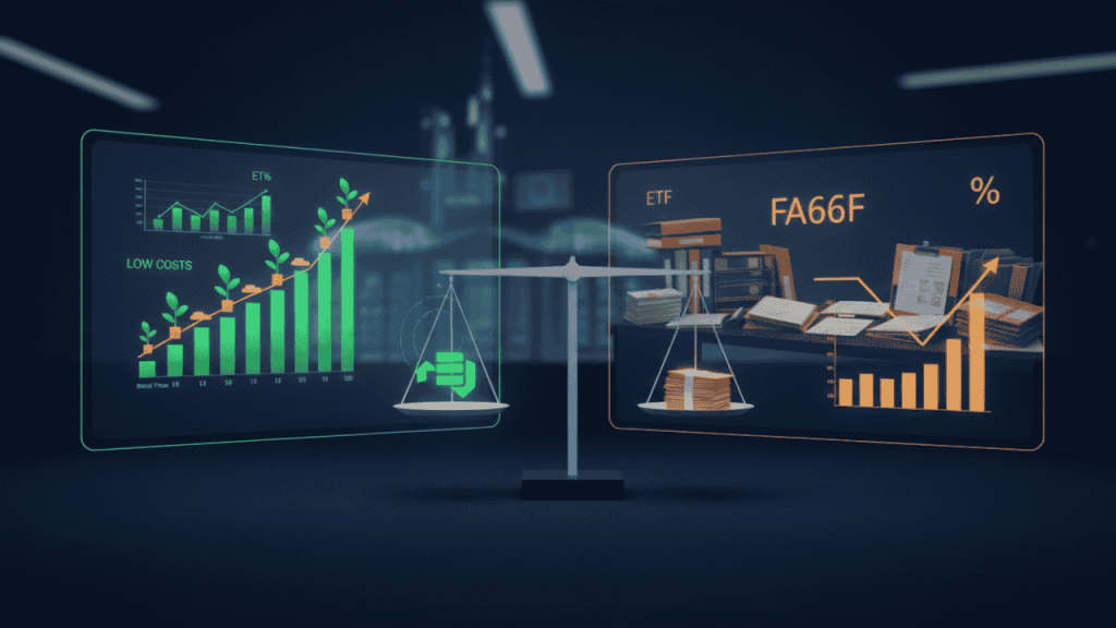 ETF vs fondi comuni confronto 2026 - guida alla scelta per investire