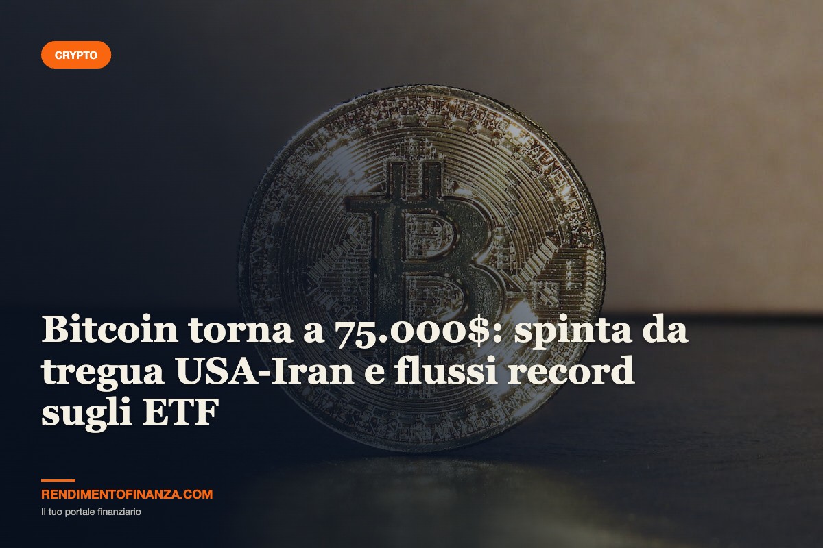 Bitcoin 75.000 dollari - analisi essenziale del rimbalzo 2026