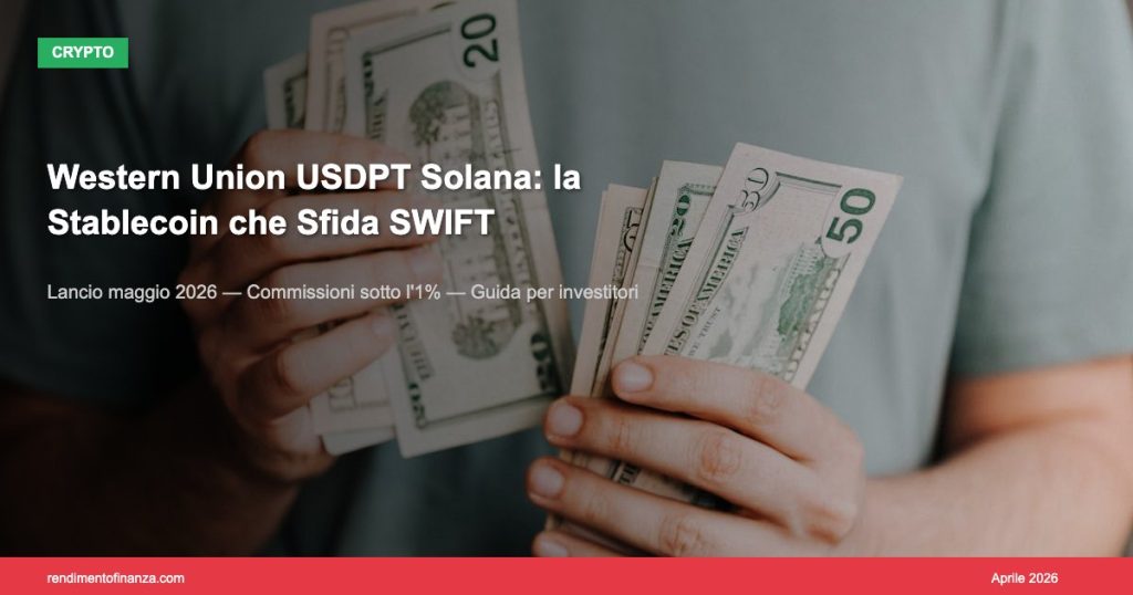 Western Union USDPT Solana stablecoin 2026
