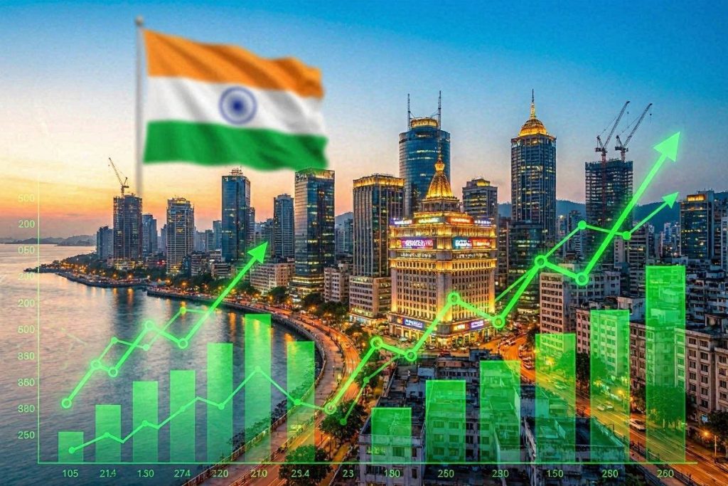 India mercati emergenti Borsa Mumbai PIL crescita investimenti 2026