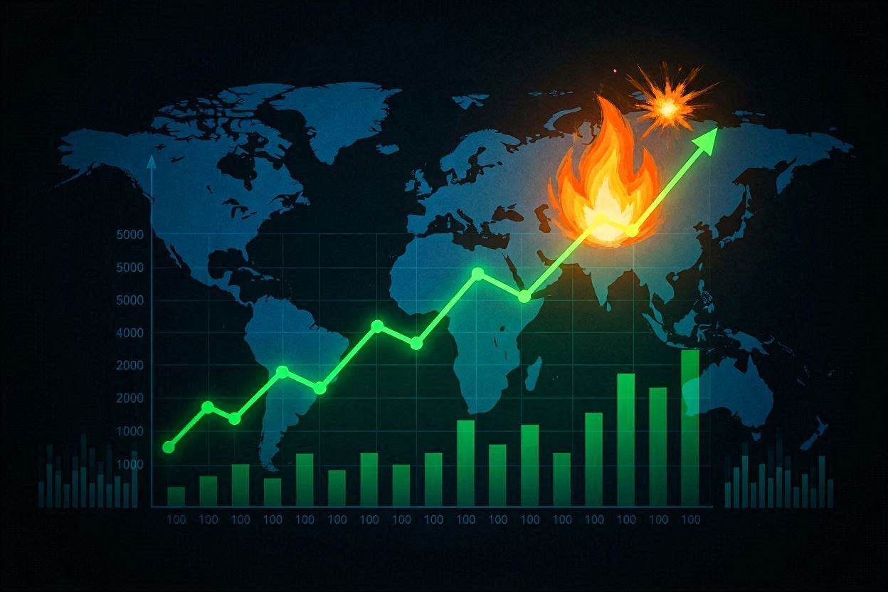 S&P 500 record storico Wall Street rally 2026