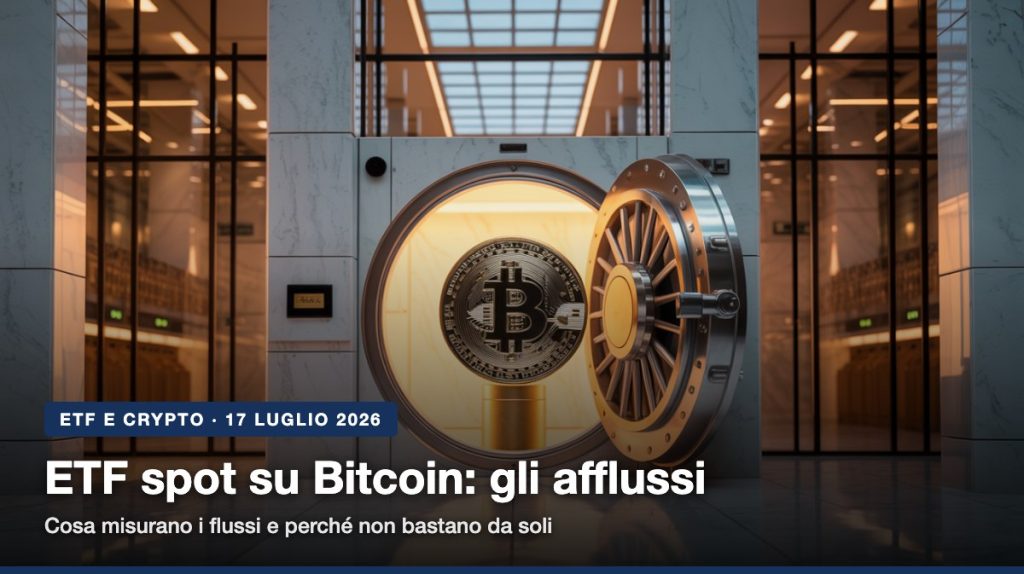Gli ETF spot su Bitcoin raccolgono afflussi record mentre il prezzo scende. Come funzionano creazione e rimborso quote e