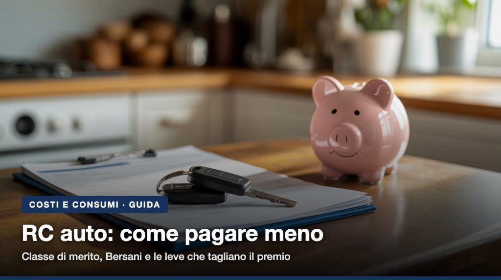 Classe di merito, Legge Bersani, RC familiare, scatola nera e garanzie accessorie: la guida completa per tagliare il pre