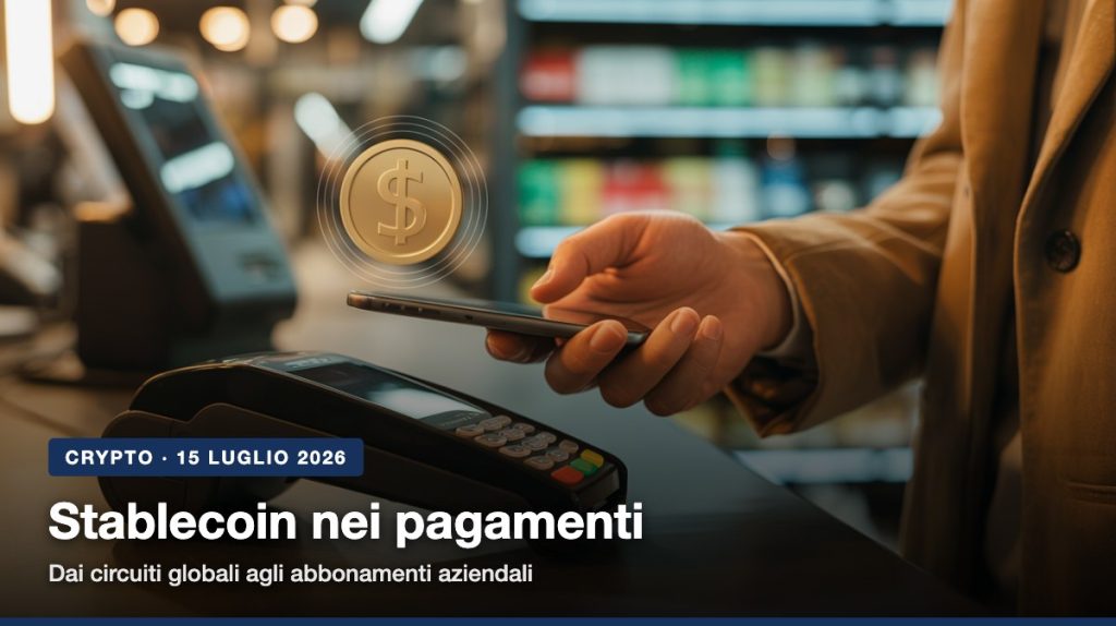 Dal pilota USDC di JCB e Circle agli abbonamenti aziendali in stablecoin: come le monete stabili entrano nei pagamenti d