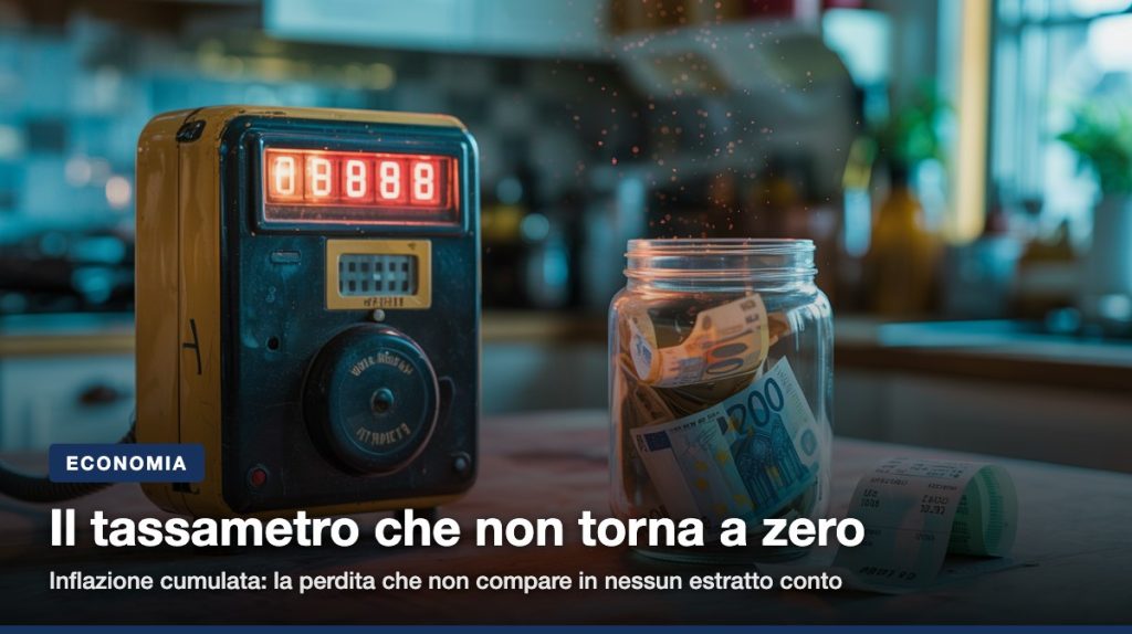 Quando l'inflazione scende i prezzi non calano: rallentano. Cos'è l'inflazione cumulata, quanto ha eroso i risparmi ferm
