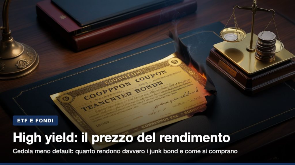 Cedole alte, ma il rendimento vero è cedola meno default: cosa sono le obbligazioni high yield, perché si muovono come a