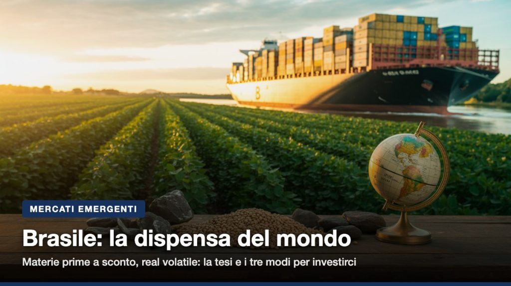 La superpotenza delle materie prime tratta a sconto: la tesi brasiliana, i tre rischi — real, ciclo, politica fiscale —