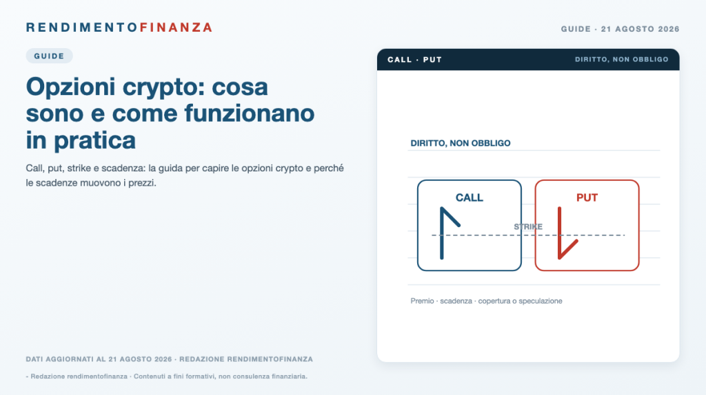 opzioni crypto guida