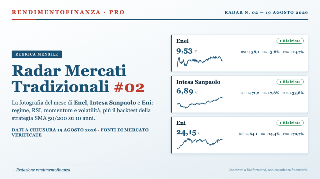 radar mercati tradizionali